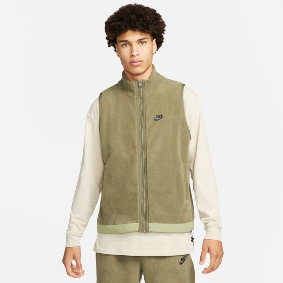 Nike Club Fleece+ Ανδρικό Αμάνικο Μπουφάν