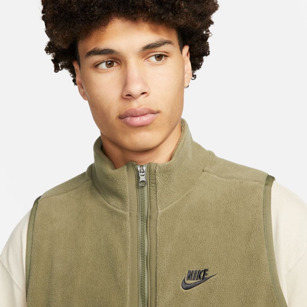 Nike Club Fleece+ Ανδρικό Αμάνικο Μπουφάν