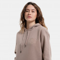 Target Loose Fleece "Moment Loose" Γυναικεία Μπλούζα με Κουκούλα