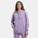 Target Loose Fleece "Moment Loose" Γυναικεία Μπλούζα με Κουκούλα