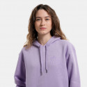 Target Loose Fleece "Moment Loose" Γυναικεία Μπλούζα με Κουκούλα