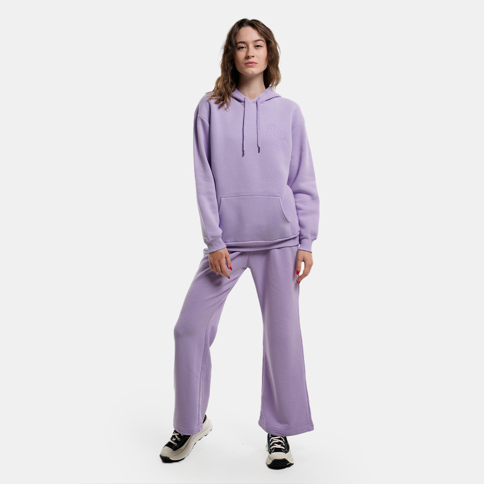 Target Loose Fleece "Moment Loose" Γυναικεία Μπλούζα με Κουκούλα