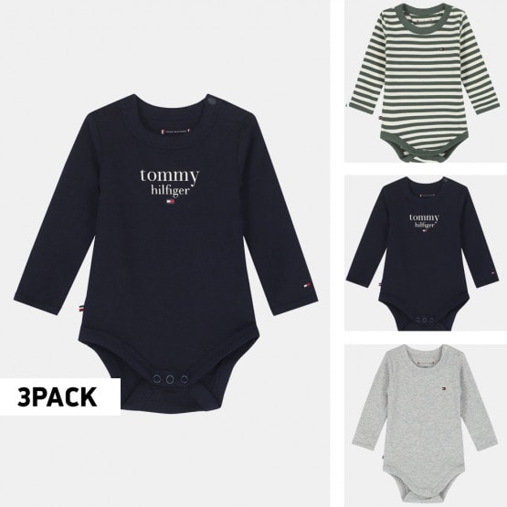 Tommy Jeans Baby Bodysuits 3-Pack