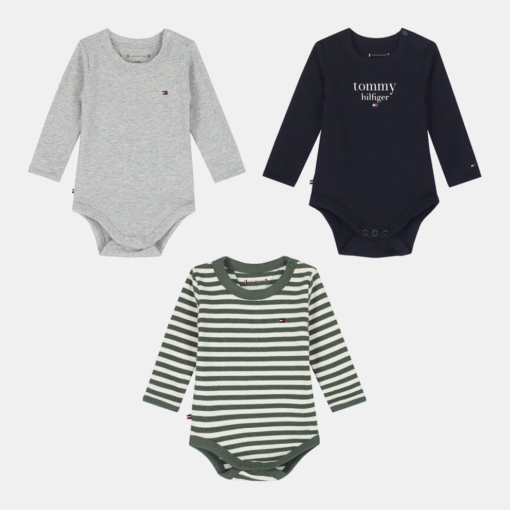 Tommy Jeans Baby Bodysuits 3-Pack
