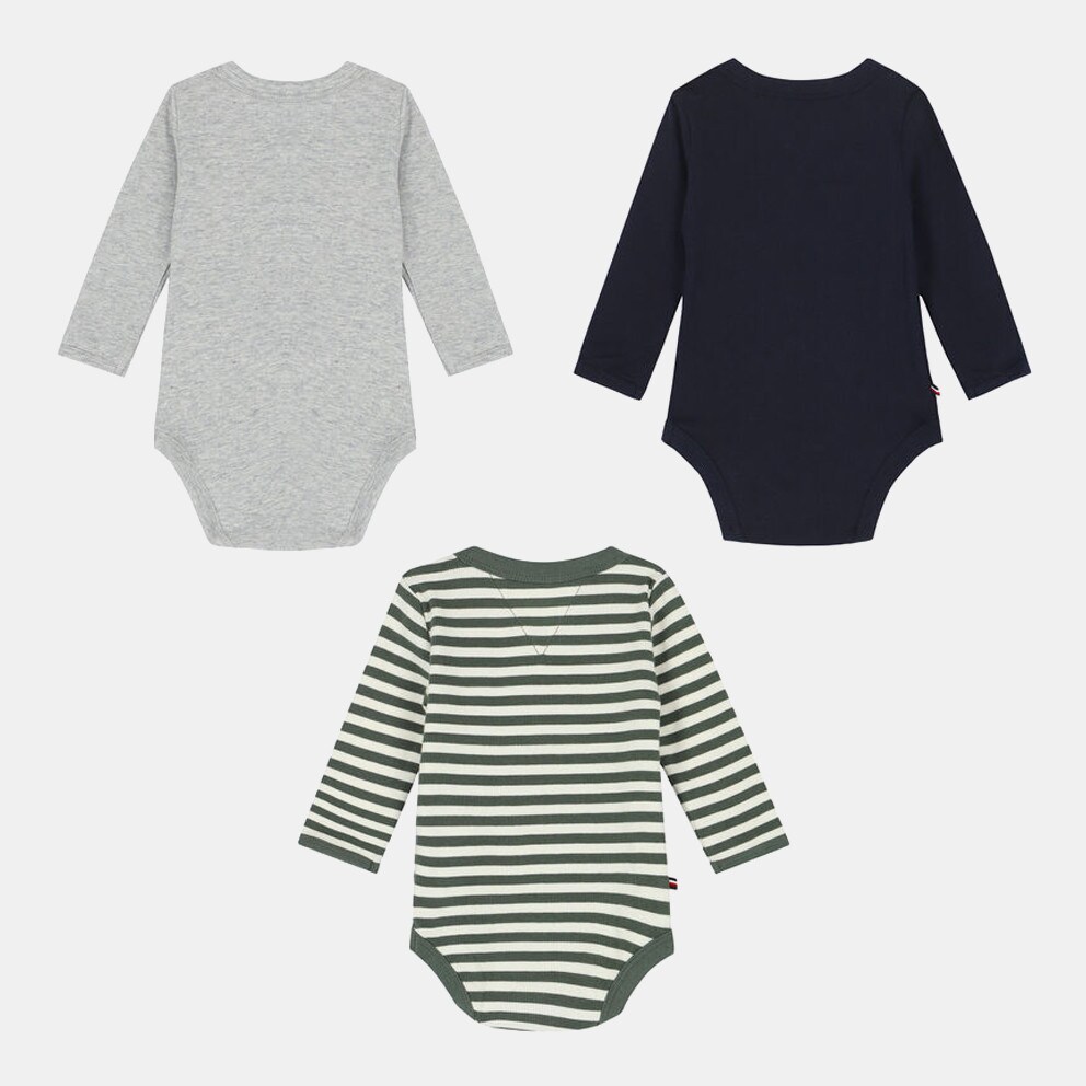 Tommy Jeans Baby Bodysuits 3-Pack