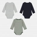 Tommy Jeans Baby Bodysuits 3-Pack