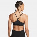 Nike Dri-Fit Indy  V-Neck Leopard Women's Bra