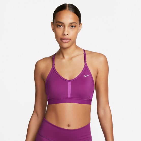 nike w nk df indy v neck bra