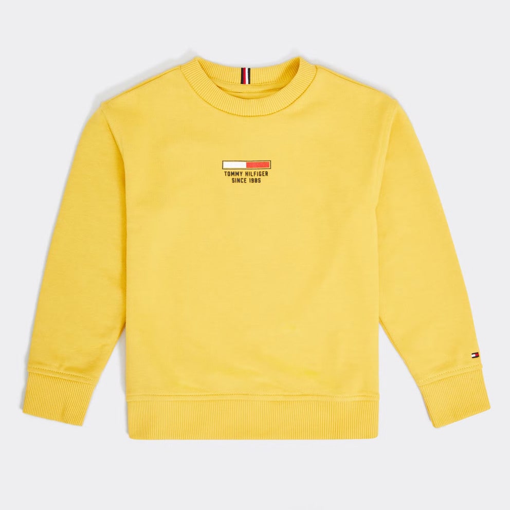 Tommy Jeans Logo Kids' Sweatshirt Yellow KB0KB07603 - ZFZ flop TOMMY HILFIGER Comfortable Padded Beach FM0FM04065 Desert Sky DW5 - TD