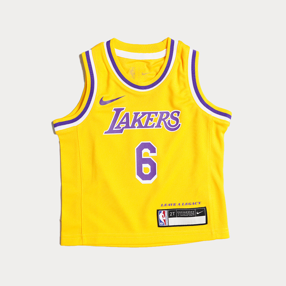 Nike NBA Replica Los Angeles Laker LeBron James Βρεφική Φανέλα (9000132886_15885)
