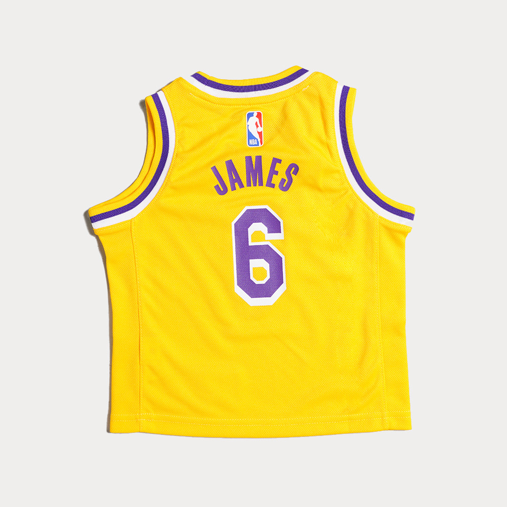 Nike NBA Replica Los Angeles Laker LeBron James Kids' Basketball Jersey