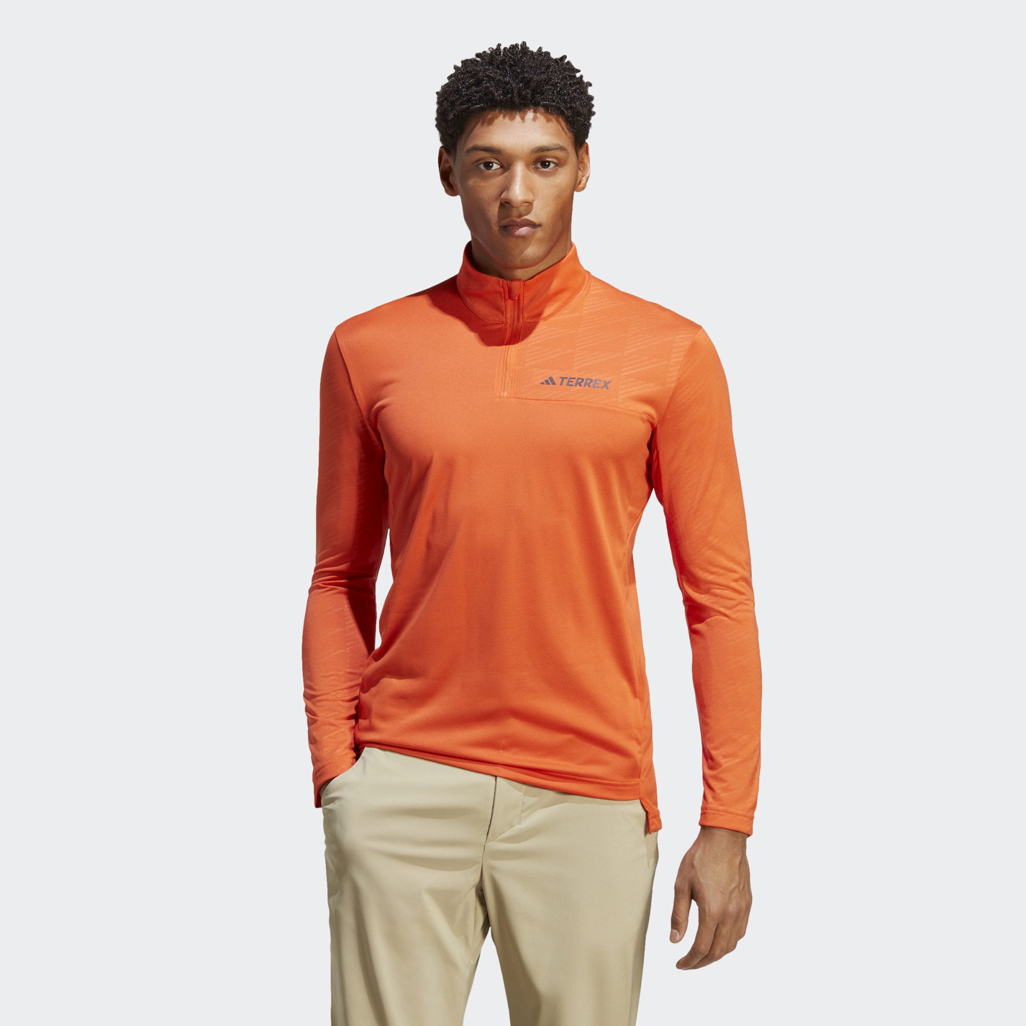 adidas Terrex Terrex Multi Half-Zip Long Sleeve Tee (9000140226_67784)