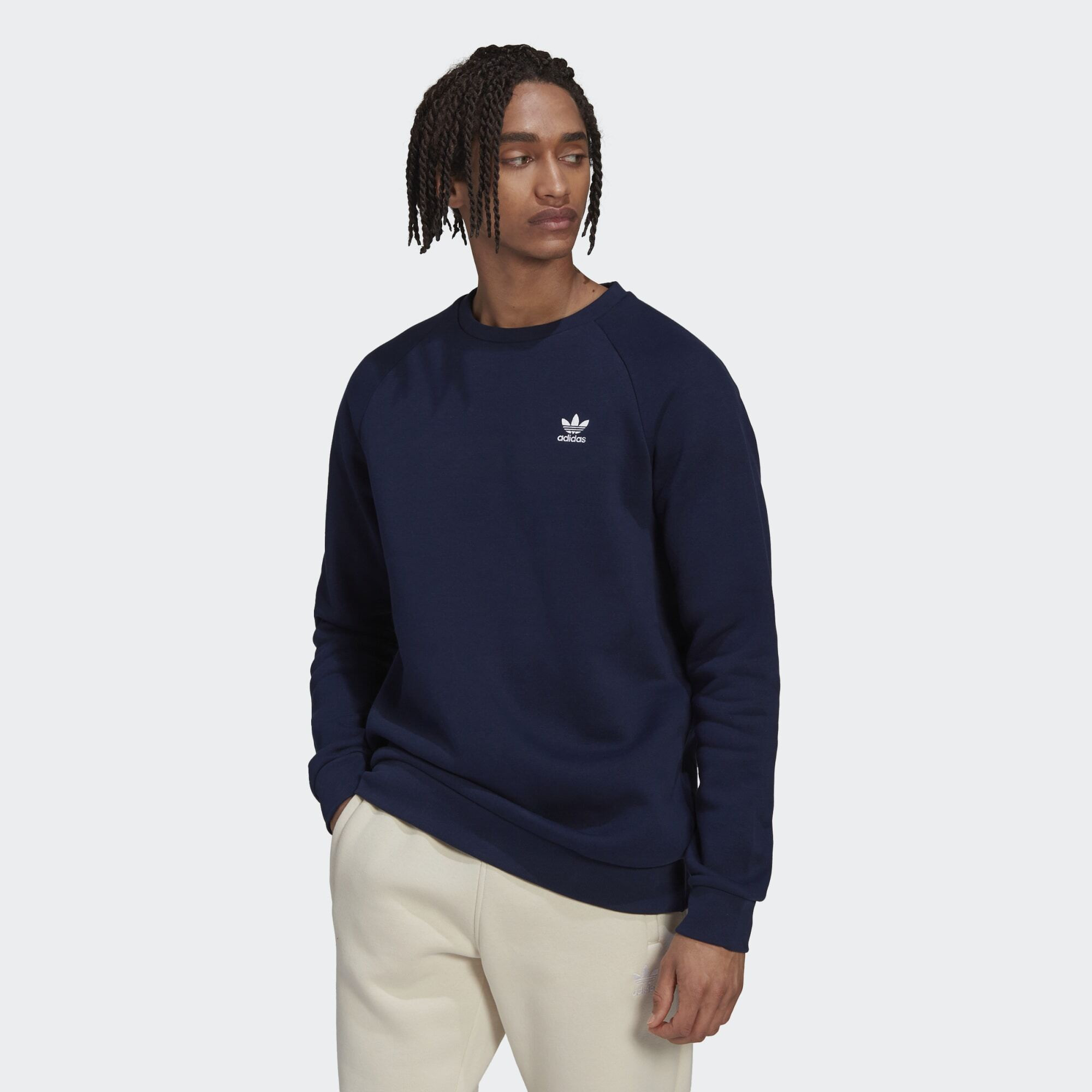 adidas Originals Adicolor Essentials Trefoil Crewneck Sweatshirt (9000121193_3024)