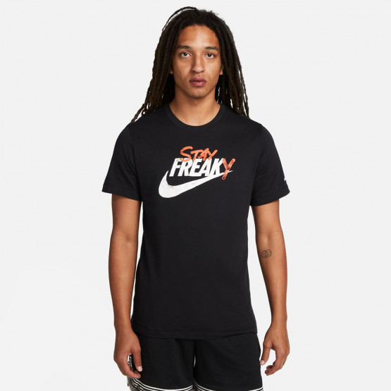 Nike Mens Black Giannis Antetokounmpo NBA Greek Freak T Shirt Men's Size XL