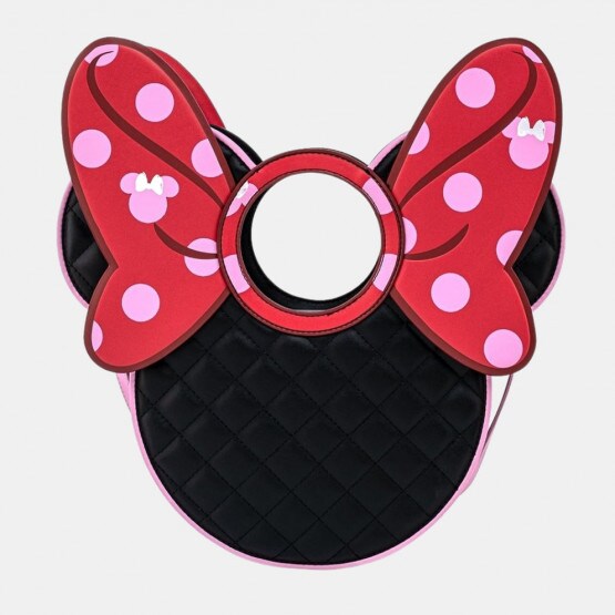 Loungefly X Disney Minnie Mouse Quilted Bow Head Kids' Crossbody