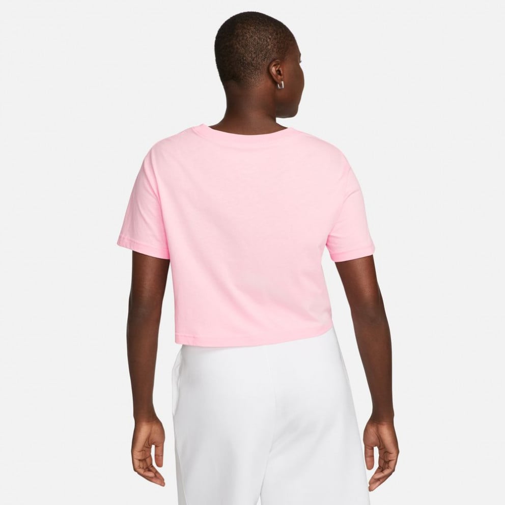 Nike Sportswear Essential Γυναικείο Cropped T-Shirt