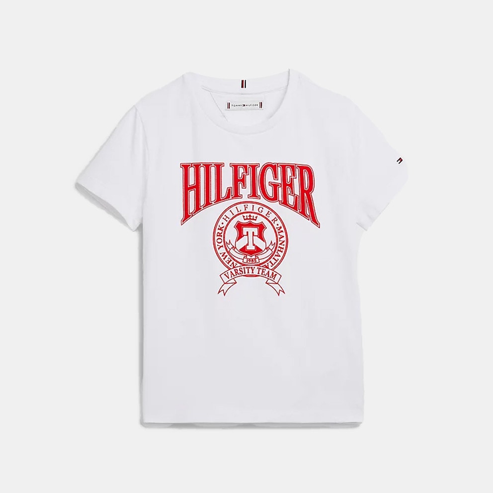 tommy jeans ryan reg straight ddbc - YBRINF - Tommy Hilfiger Varsity Kids' T  - shirt White KG0KG07081