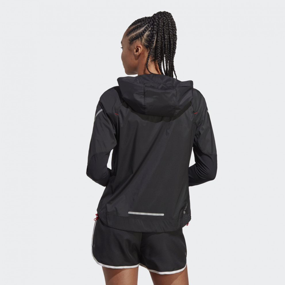 adidas Fast Γυναικείο Μπουφάν Τρεξίματος