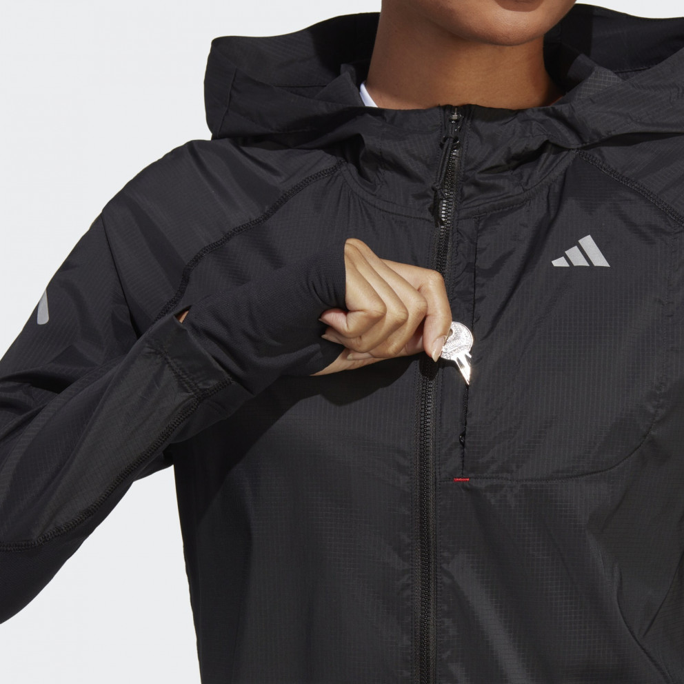 adidas Fast Γυναικείο Μπουφάν Τρεξίματος