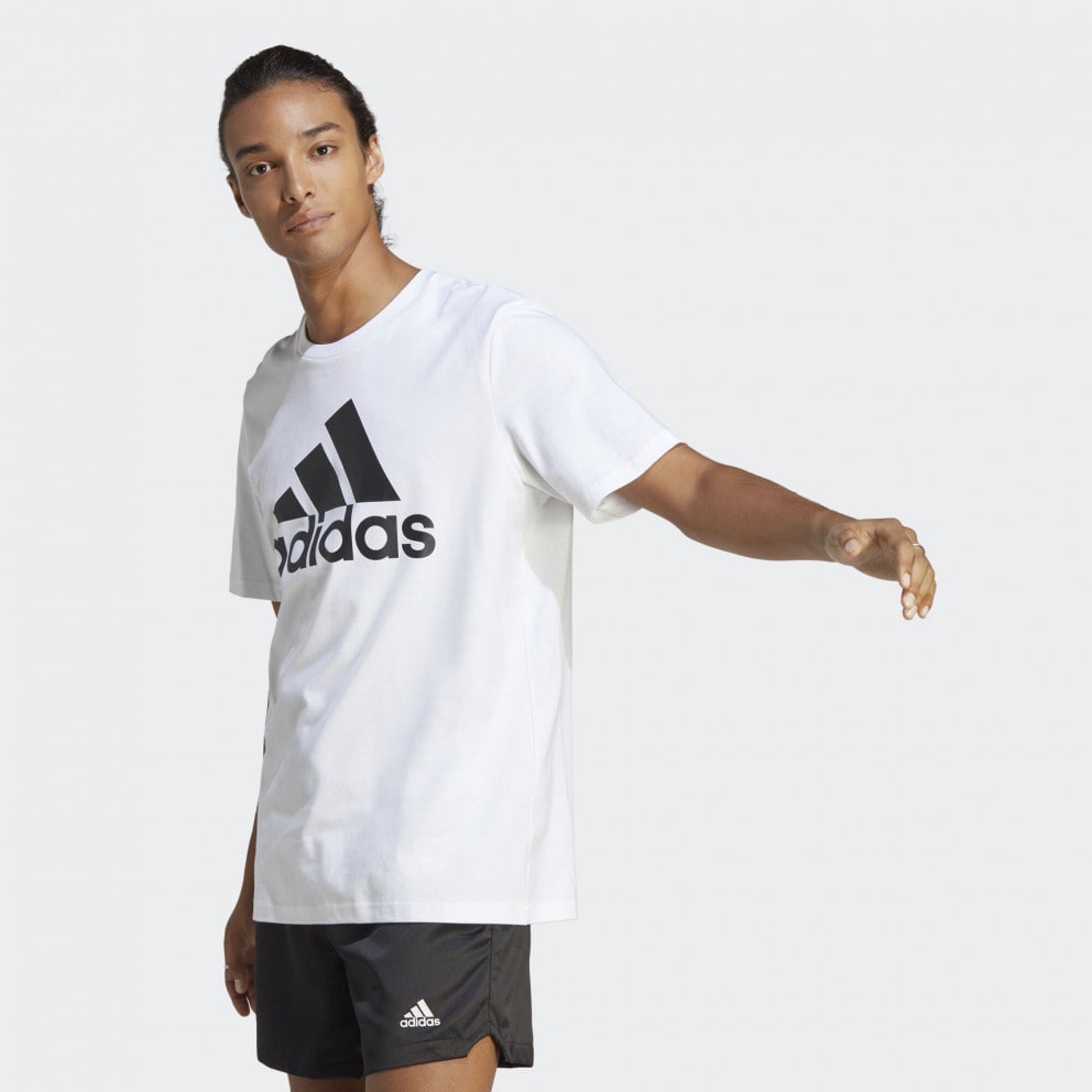 adidas Sportswear Men\'s T - adidas mccarten spzl black people - Shirt White  IC9349