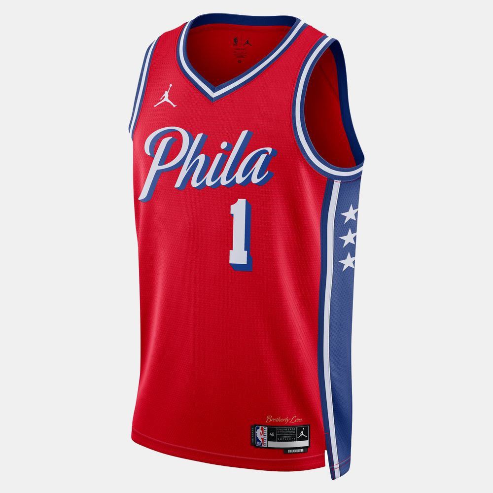 Nike NBA Swingman James Harden Philadelphia 76ers Statement edition Ανδρική Φανέλα (9000110520_42352) 900011052042352