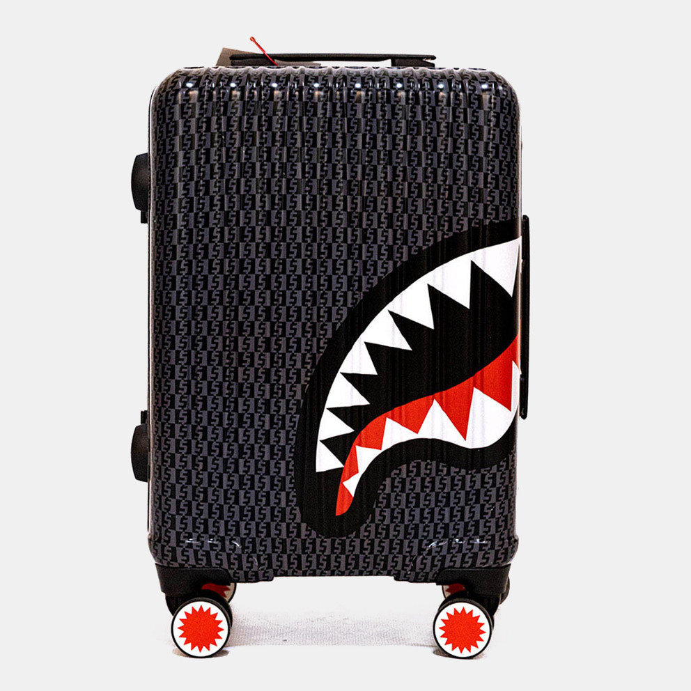 Sprayground Money Check Grey Carry-On Luggage (9000140581_1523)