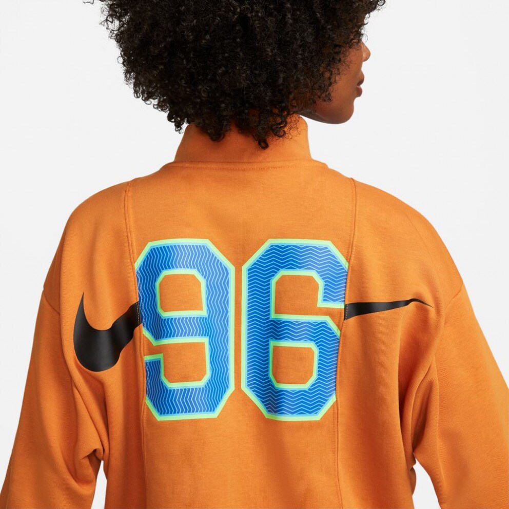 Nike Dri-FIT Swoosh Fly Γυναικεία Μπλούζα Φούτερ