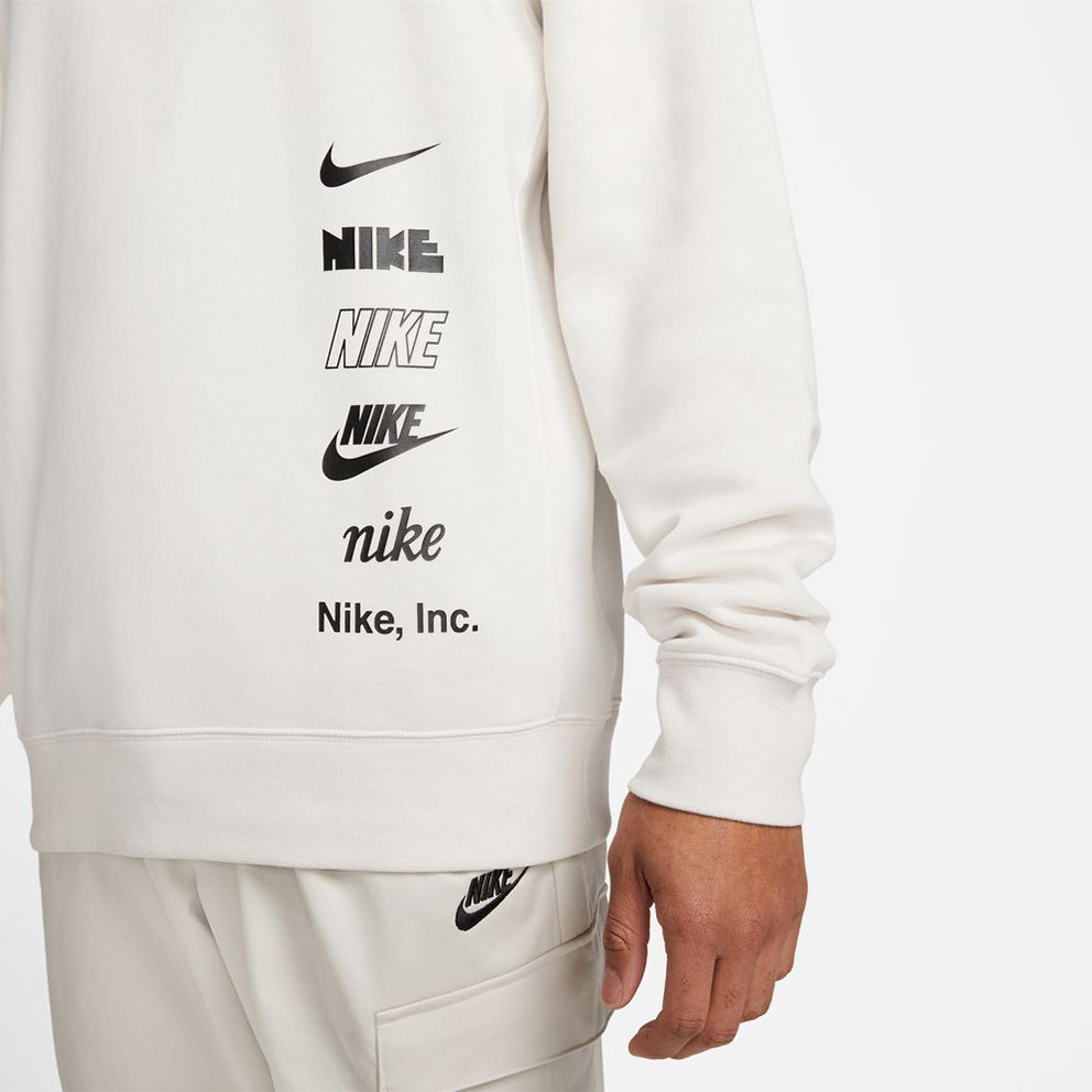 Nike Sportswear Club Ανδρική Μπλούζα Φούτερ