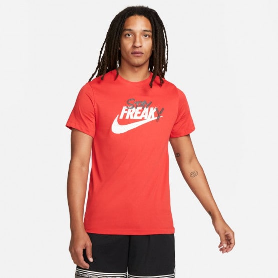 Nike SB x NBA DFCT Logo T-Shirt - Black / Team Red / University Gold