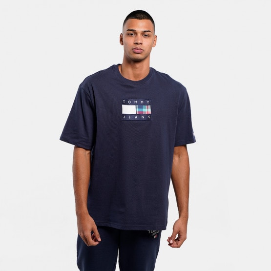 Tommy Jeans Skater Tartan Flag Μen's T-shirt