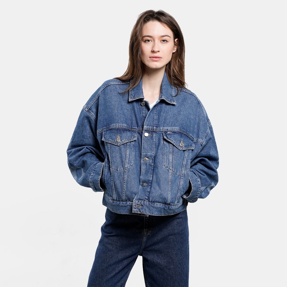 Tommy Jeans Oversize Wide Sleeve Women's Denim Jacket