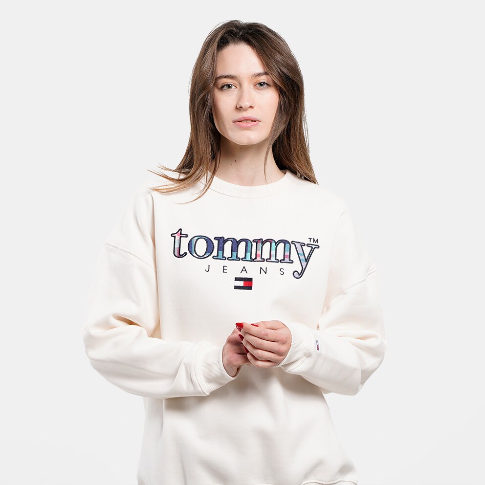 Tommy Jeans Oversize Tartan Women's Sweatshirt