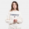 Tommy Jeans Oversize Tartan Γυναικεία Μπλούζα Φούτερ