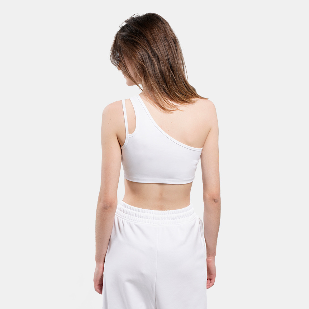 Tommy Jeans Crop Archive Shoulder Γυναικείο Cropped T-shirt