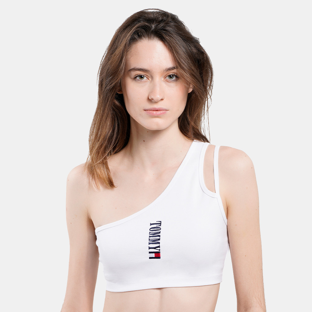 Tommy Jeans Crop Archive Shoulder Γυναικείο Cropped T-shirt