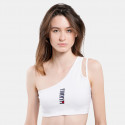 Tommy Jeans Crop Archive Shoulder Γυναικείο Cropped T-shirt