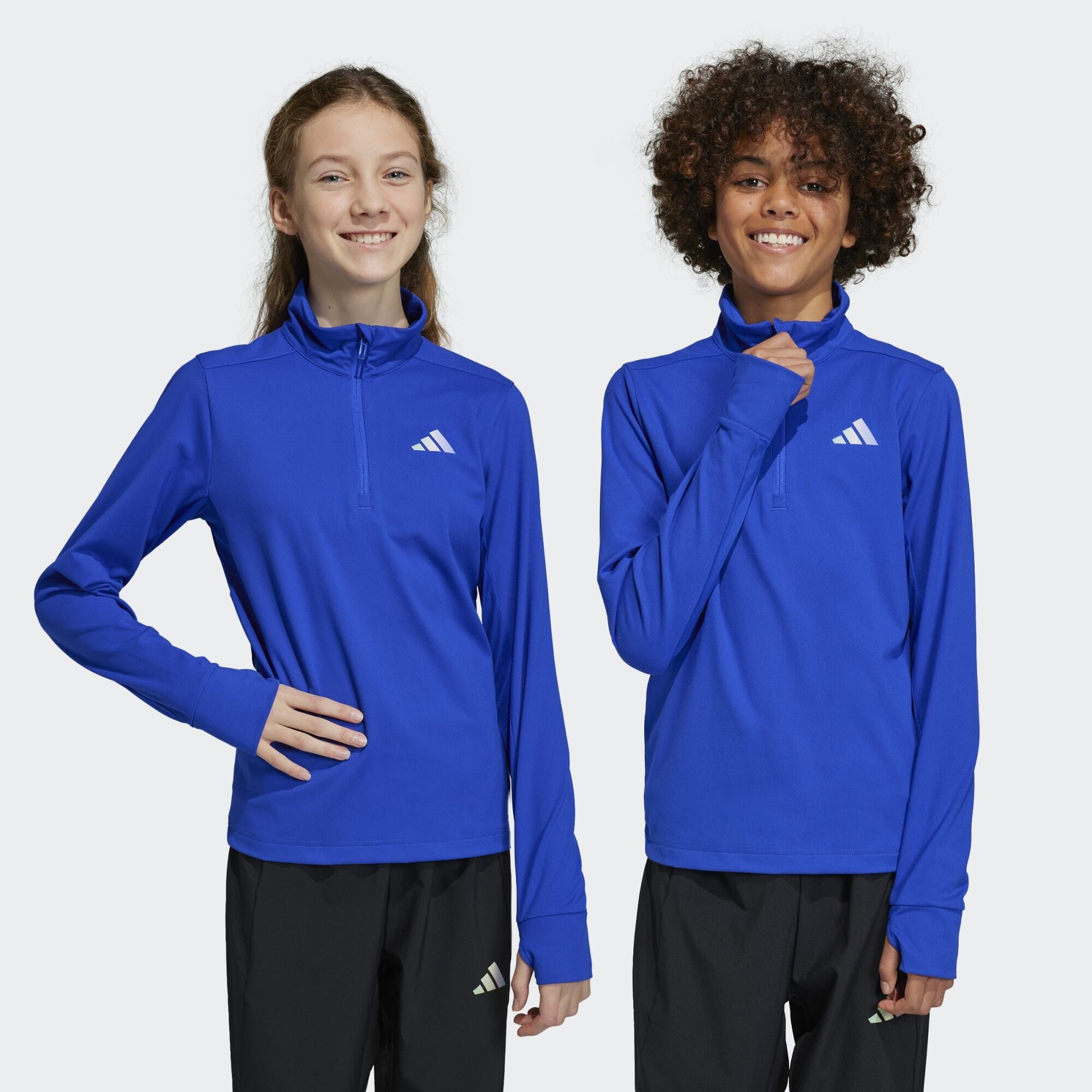 adidas AEROREADY Half-Zip Long Sleeve Tee (9000141225_65676)