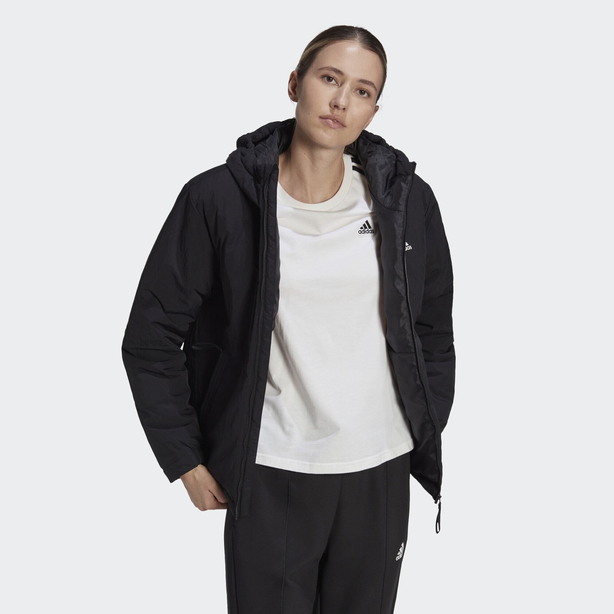 adidas BSC Sturdy Insulated Hooded Jacket (9000141350_1469)