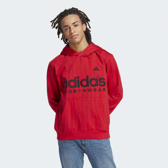 adidas Pinstripe Fleece Hoodie