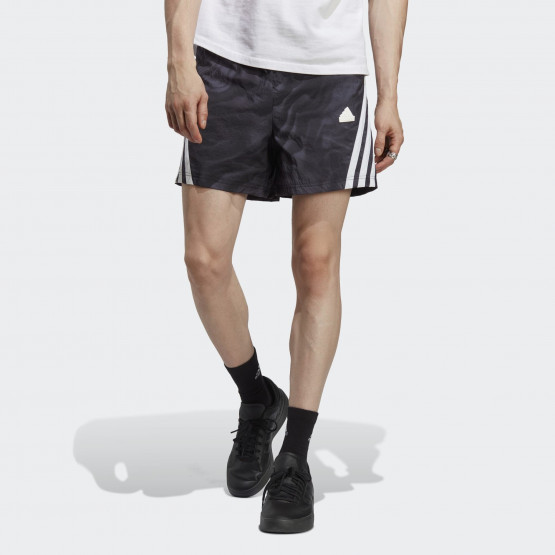 adidas future icons allover print shorts
