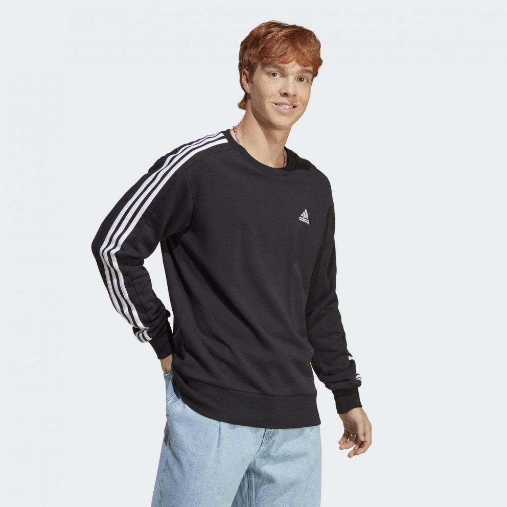 Adidas originals tech trefoil cropped sweatshirt in black outlet