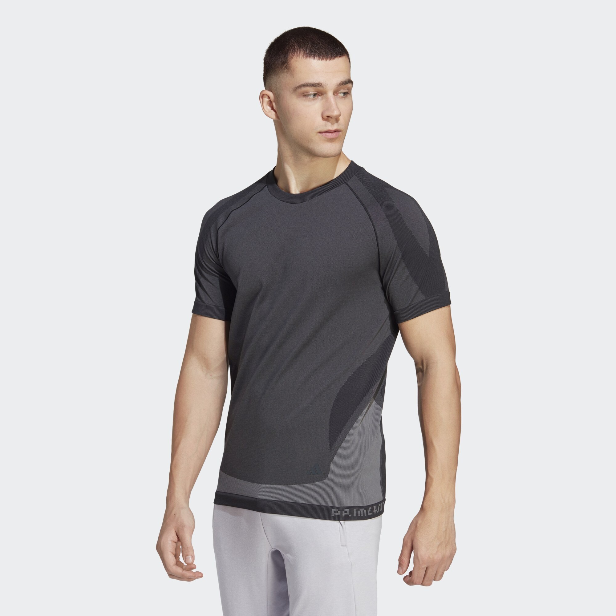 adidas adidas PRIMEKNIT Yoga Seamless Training Tee (9000141564_66158)