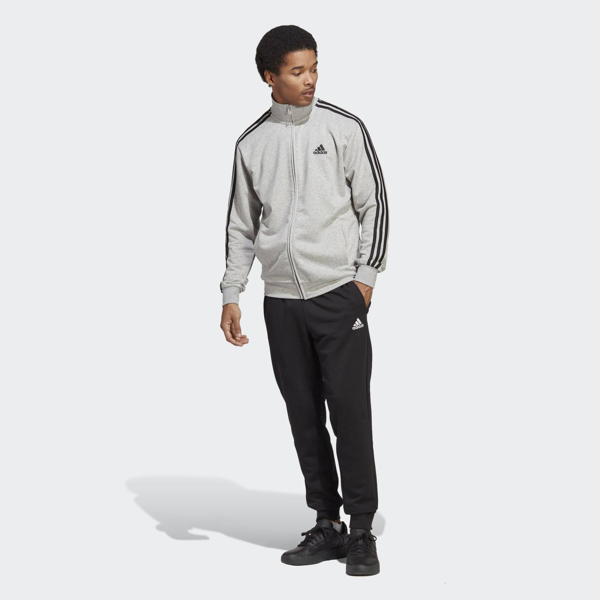 adidas Basic 3-Stripes French Terry Track Suit (9000141596_62939)