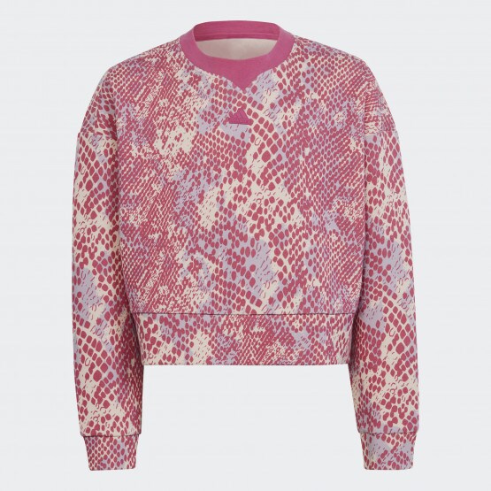 adidas Future Icons Allover Print Sweatshirt