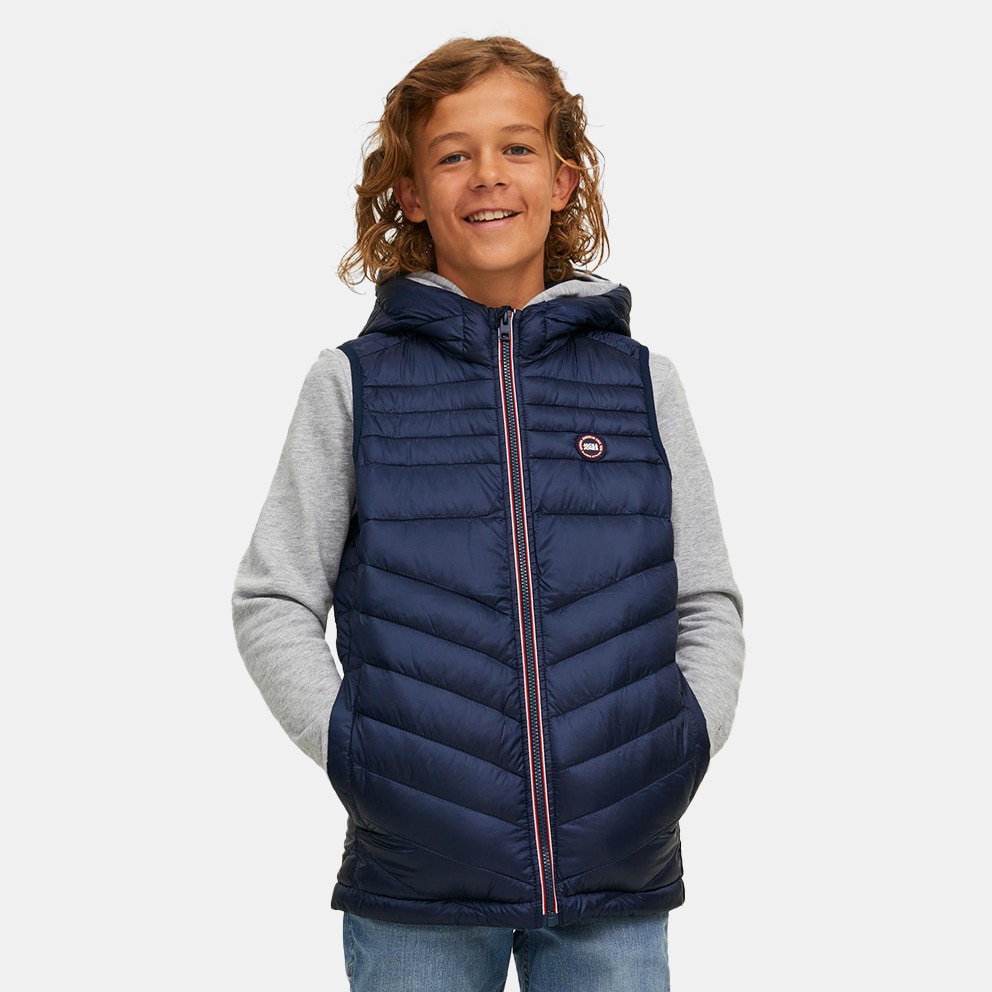 Jack & Jones Jjehero Bodywarmer Παιδικό Αμάνικο Μπουφάν