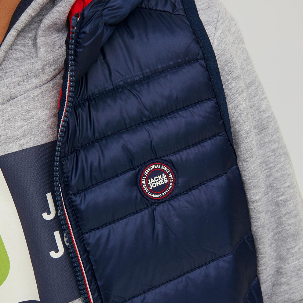 Jack & Jones Jjehero Bodywarmer Παιδικό Αμάνικο Μπουφάν