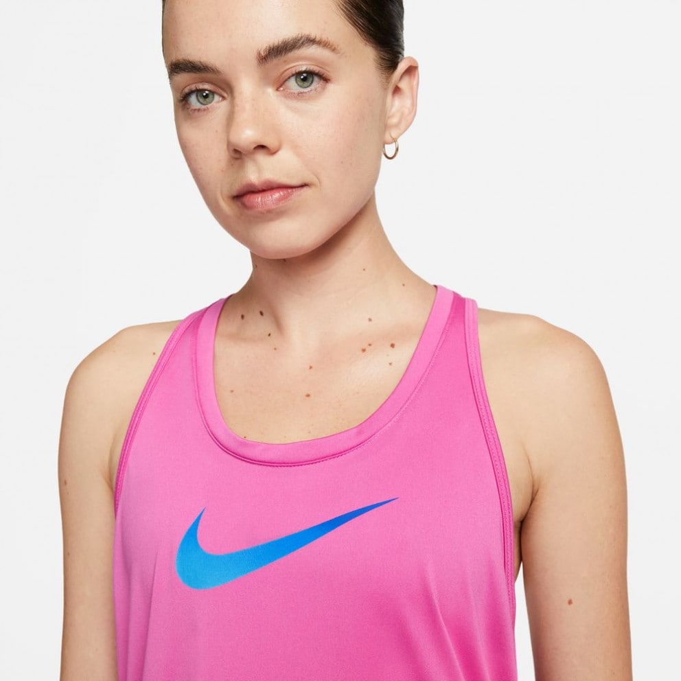 Nike Dri-FIT One Swoosh Γυναικεία Αμάνικη Μπλούζα