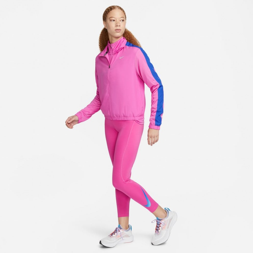 Nike swoosh pink tracksuit deals