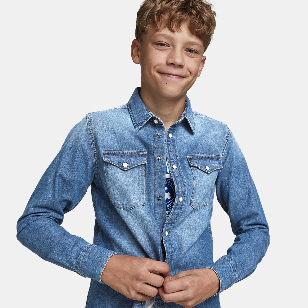 Jack & Jones Jjesheridan Παιδικό Πουκάμισο