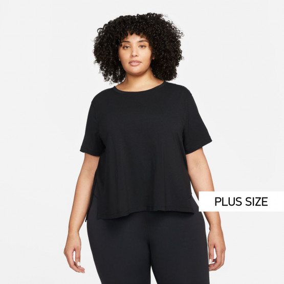 Nike Yoga Dri-FIT Γυναικείο Plus Size T-shirt